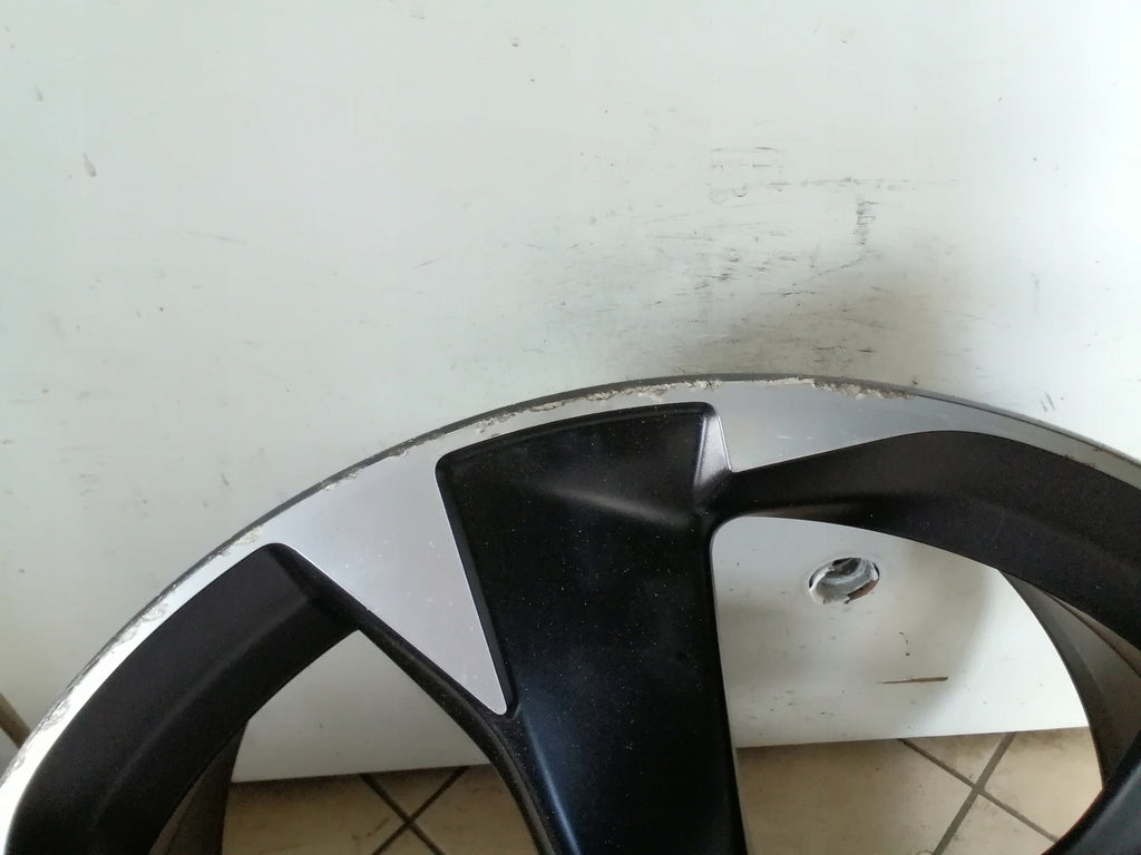 1x Alufelge 18 Zoll 7.5" 5x112 46ET Glanz Schwarz 5FA601025 Seat Leon Rim Wheel