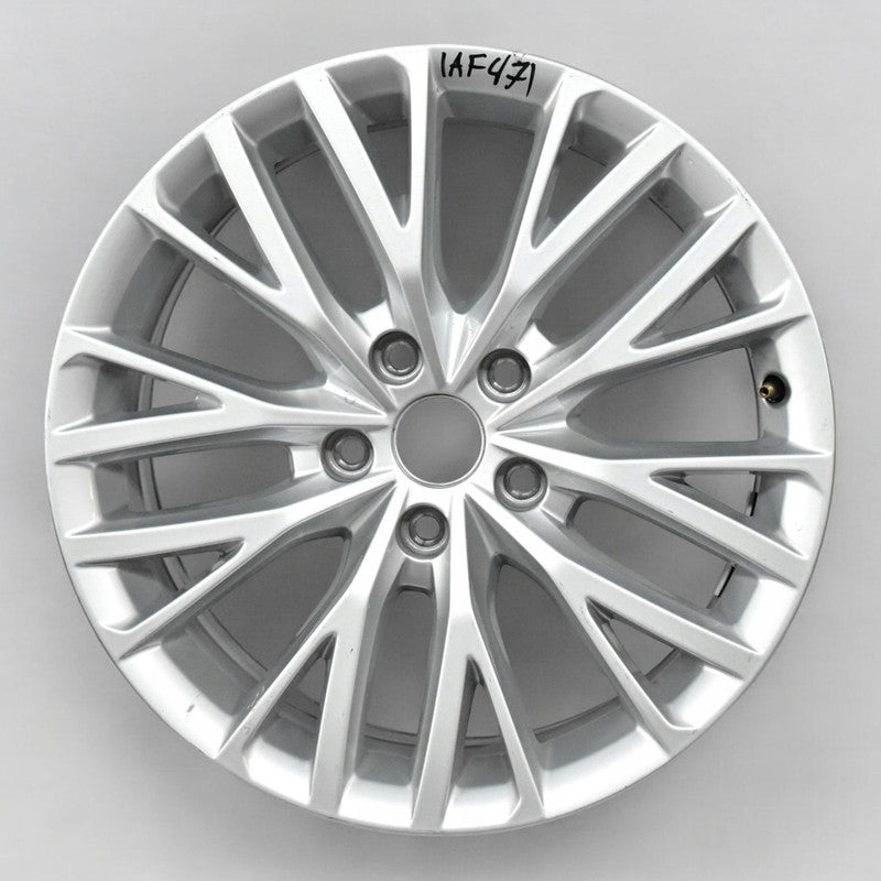 1x Alufelge 17 Zoll 7.5" 5x112 46ET Glanz Silber 5FA601025B Seat Leon 5f1