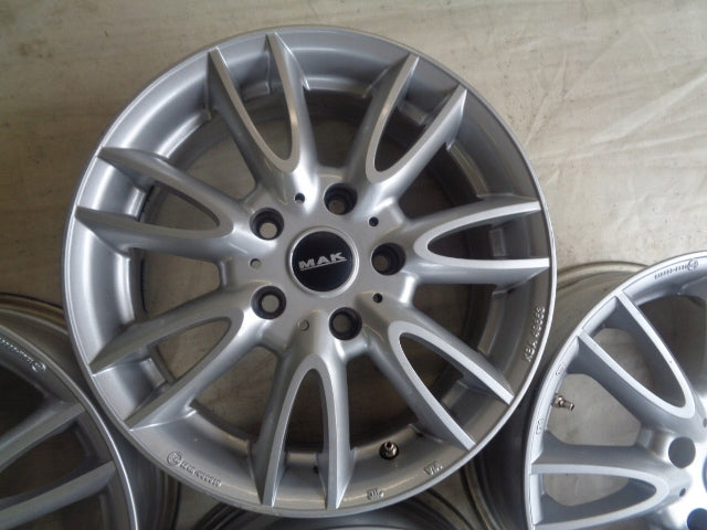 4x Alufelge 16 Zoll 6.5" 5x120 46ET BMW 4 Mini Rim Wheel FEL5410142204qm