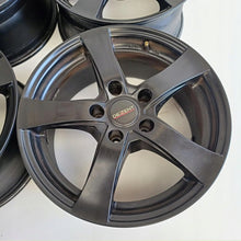 Laden Sie das Bild in den Galerie-Viewer, 4x Alufelge 16 Zoll 7.5" 5x112 35ET Glanz Schwarz Audi I Rim Wheel FEL5800963417wf