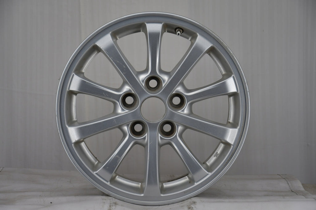 1x Alufelge 16 Zoll 6.5" 5x114.3 46ET Glanz Silber Mitsubishi I Rim Wheel FEL5091517022fo