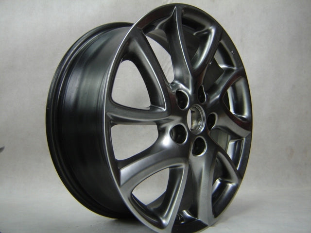 1x Alufelge 17 Zoll 6.5" 5x114.3 52 5ET Glanz Silber 9965296570 Mazda Cx-5 Cx-3 FEL3985177220oc