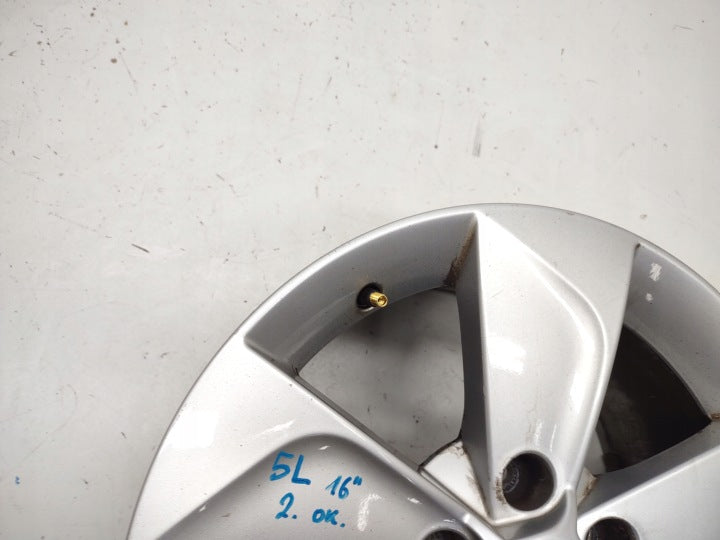 1x Alufelge 16 Zoll 7.0" 5x112 45ET Glanz Silber 5L0601025E Seat I Yeti 5l FEL5317397592gk