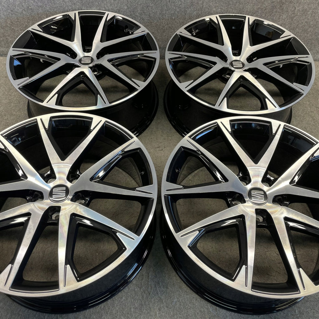 4x Alufelge 19 Zoll 8.0" 5x112 45ET Glanz Schwarz 575601025L Cupra Ateca FEL8787776996yp