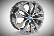Laden Sie das Bild in den Galerie-Viewer, 4x Alufelge 17 Zoll 7.5" 5x120 43ET Glanz Graphit 6850152 BMW 2 F22 1 F21 F20 Mg FEL8091719187jq