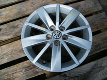 Load image into Gallery viewer, 1x Alufelge 15 Zoll 6.0&quot; 5x100 40ET Glanz Silber 1J0601027Q Seat Ibiza IV V Polo