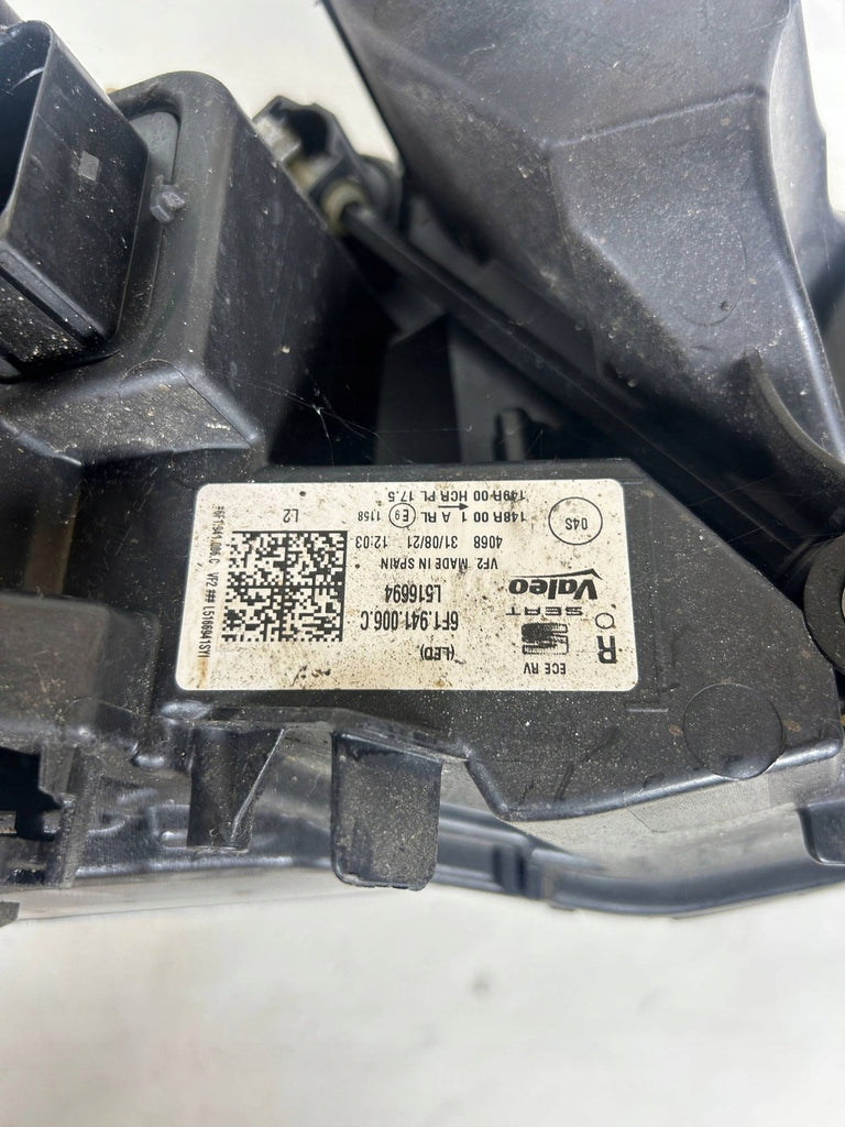 Frontscheinwerfer Seat Ibiza Arona 6F1941006C LED Rechts Scheinwerfer Headlight