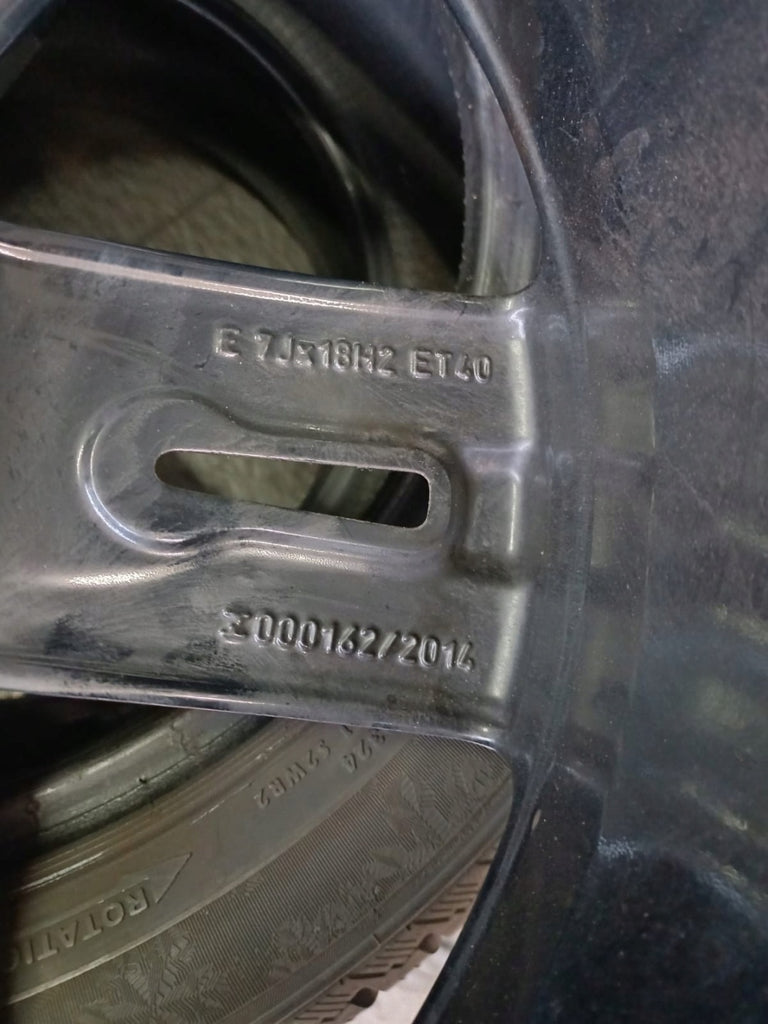 1x Alufelge 18 Zoll 7.0" 5x112 40ET Glanz Schwarz 81A601025AM Audi Q2 Rim Wheel FEL1793969217kv