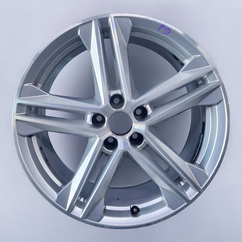 1x Alufelge 19 Zoll 8.0" 5x112 39ET Glanz Silber 80A601025G Audi Q5 Rim Wheel