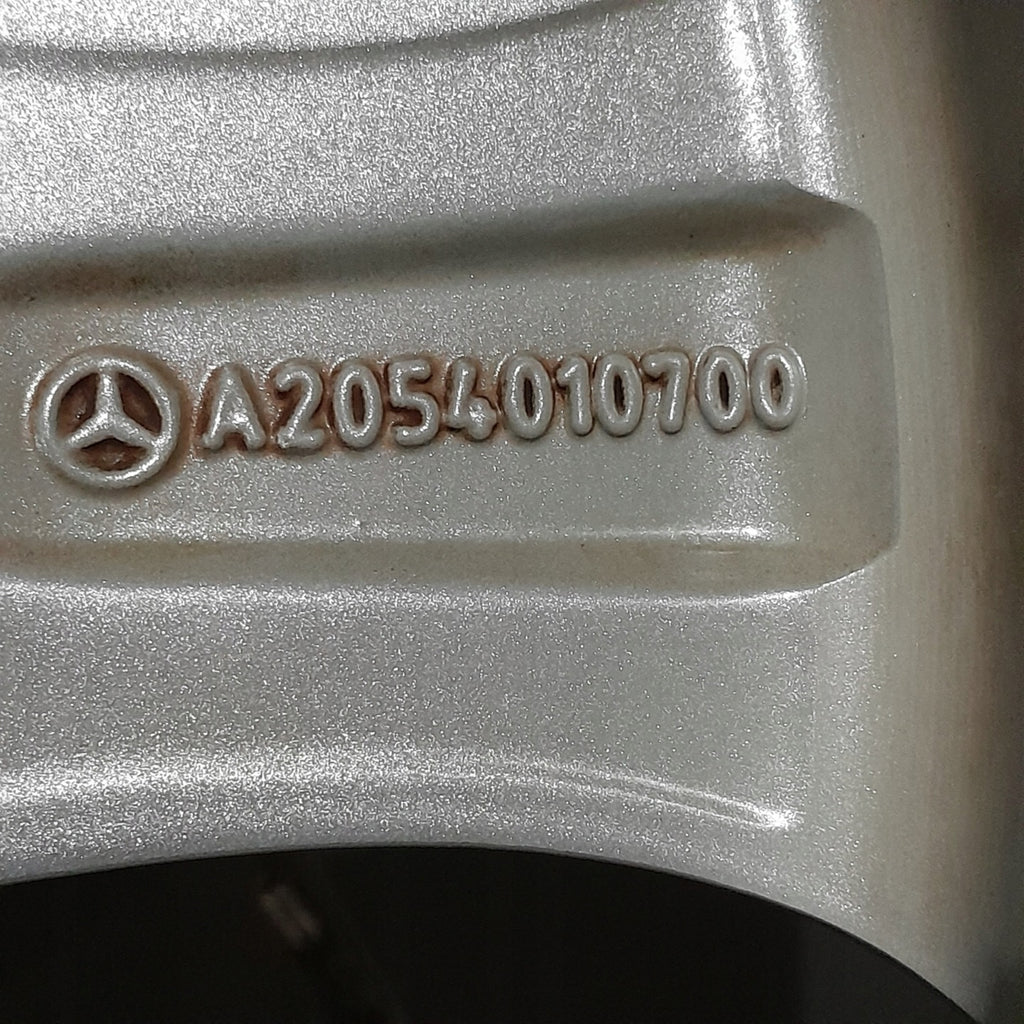 4x Alufelge 18 Zoll 7.5" 5x112 44ET Glanz Silber A2054010600 Mercedes-Benz W205 FEL8028767629mg