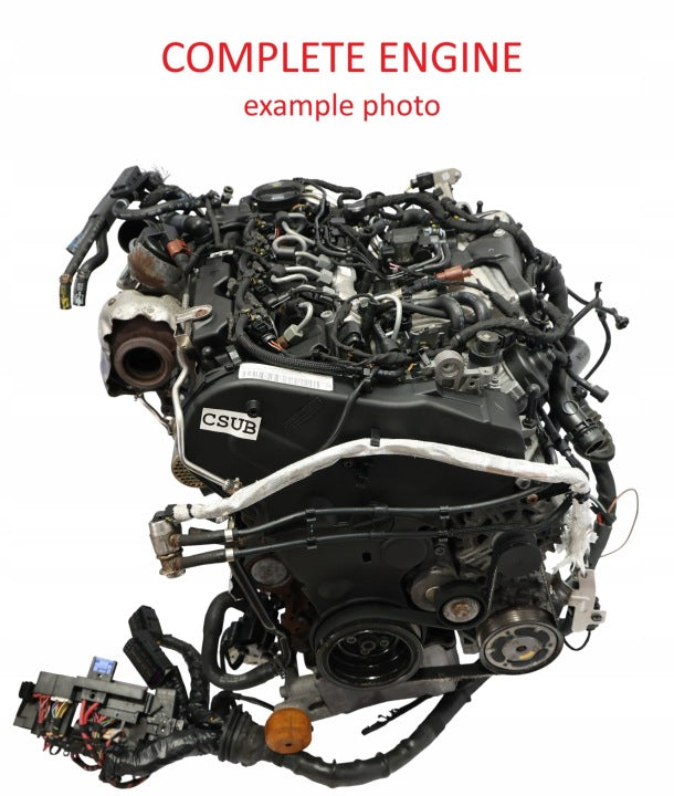 Motor Audi A4 B8 CSUB 2.0 TDI 136PS 100kW 159TKm Diesel Engine Unkomplett MOT9071852386ov