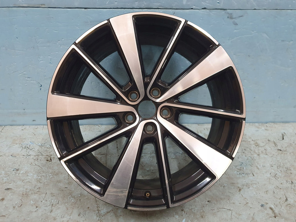1x Alufelge 19 Zoll 8.0" 5x108 50ET Glanz Schwarz 31680895 Polestar Rim Wheel FEL1443505818xm