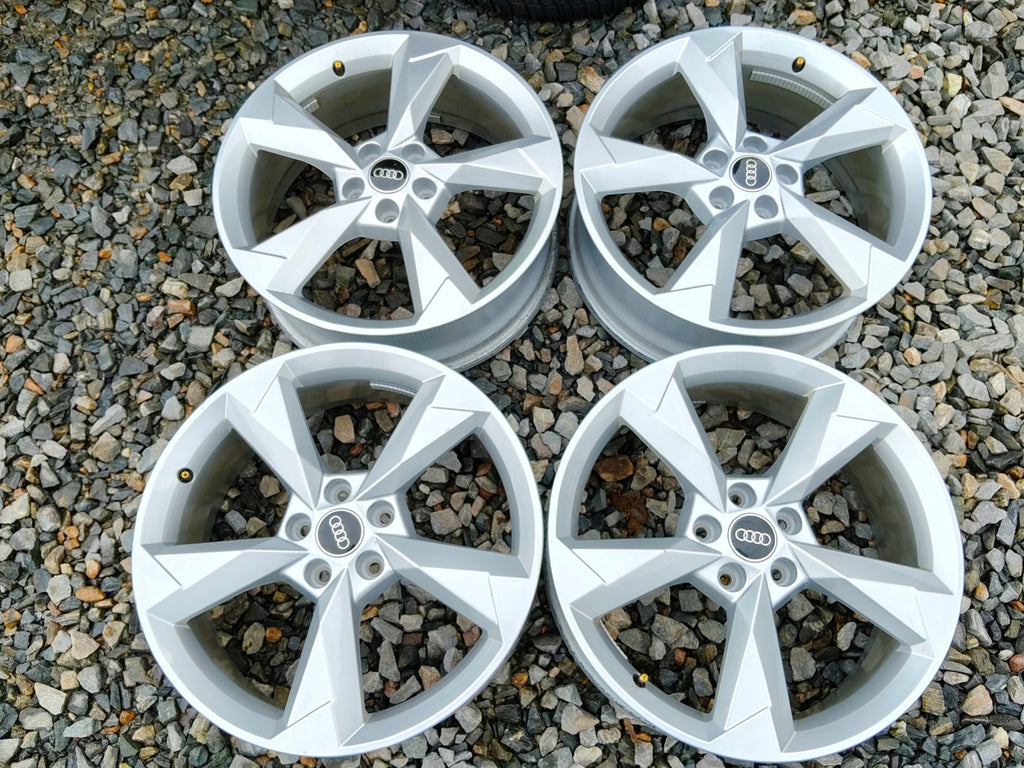 4x Alufelge 19 Zoll 7.0" 5x112 43ET Glanz Silber 83A601025N Audi Rim Wheel FEL9336289524fz