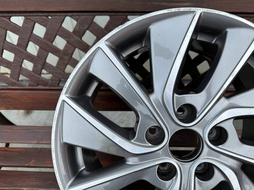1x Alufelge 17 Zoll 7.0" 5x114.3 58ET Glanz Graphit 5210-G4350 Hyundai I30 Mg FEL1958378659ap