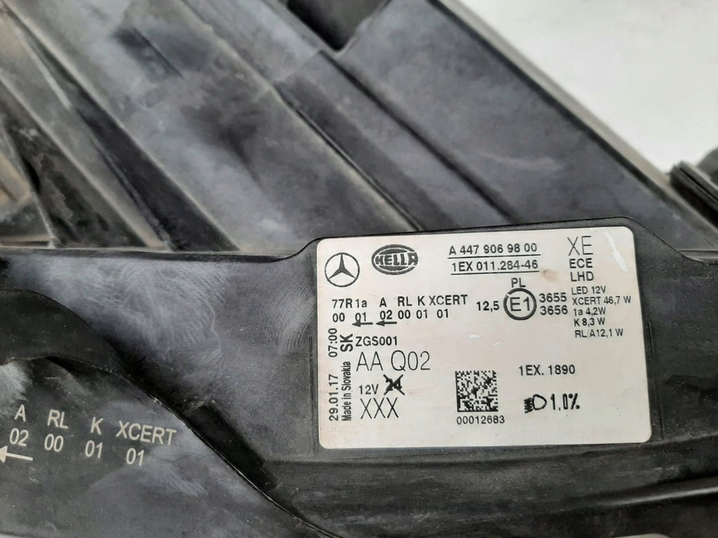 Frontscheinwerfer Mercedes-Benz Vito W447 A4479069800 Full LED Rechts Headlight