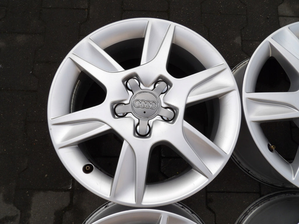 4x Alufelge 16 Zoll 6.5" 5x112 50ET Audi Rim Wheel FEL3218162123ak