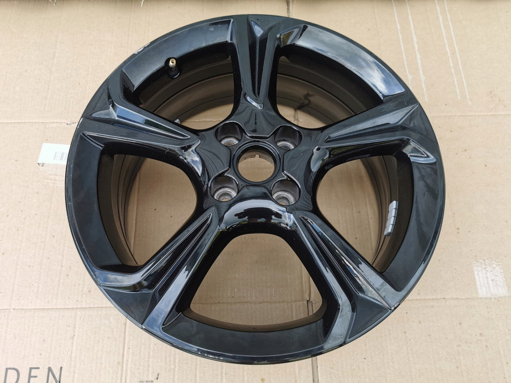1x Alufelge 17 Zoll 7.0" 4x108 38ET Glanz Schwarz Opel Corsa F Rim Wheel FEL7665257055hk