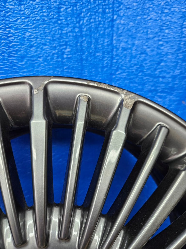 1x Alufelge 16 Zoll 6.0" 4x98 41ET Glanz Schwarz 50290266 Fiat 500 Rim Wheel FEL2409328486of