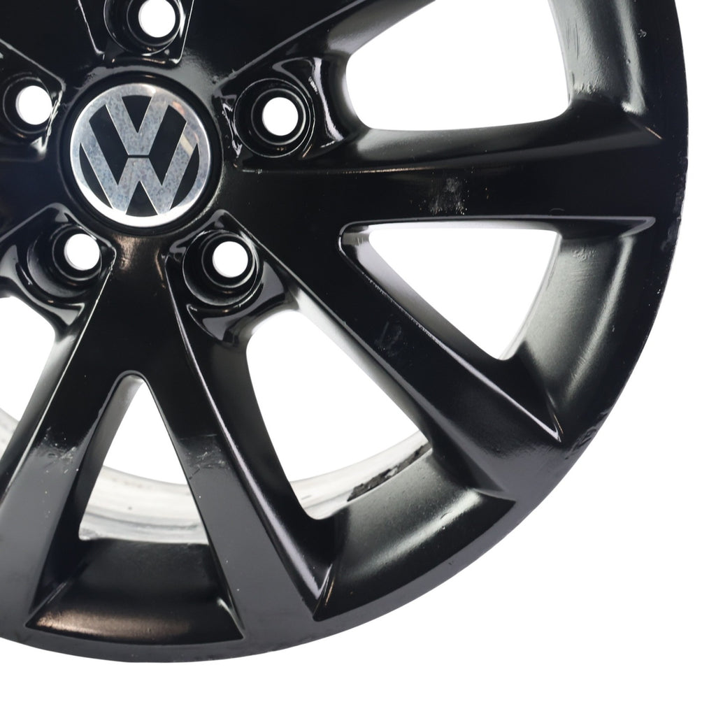 1x Alufelge 18 Zoll 6.5" 5x112 1K0601025BS VW Golf Rim Wheel FEL7395696416og