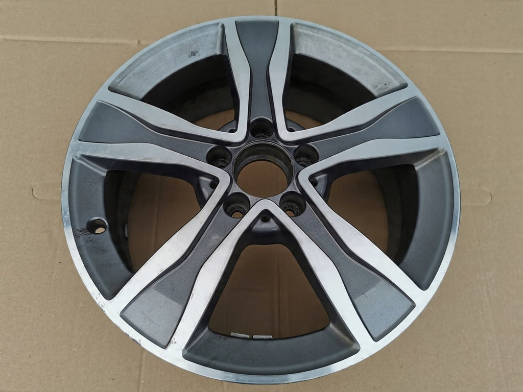 1x Alufelge 17 Zoll 7.0" 5x112 48 5ET A2054010800 Mercedes-Benz W205 Rim Wheel