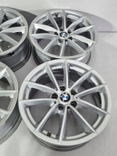 Laden Sie das Bild in den Galerie-Viewer, 4x Alufelge 17 Zoll 7.5" 5x112 27ET Glanz Silber BMW Rim Wheel FEL6756263863iz
