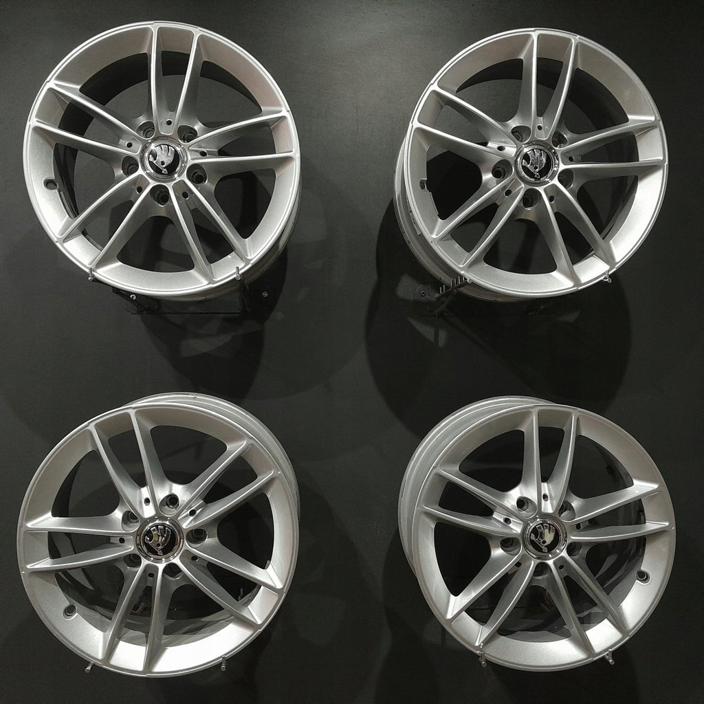 4x Alufelge 16 Zoll 6.5" 5x112 44ET A1774010100 Mercedes-Benz Superb III Octavia FEL1878063590uw