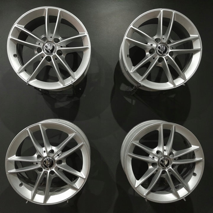 4x Alufelge 16 Zoll 6.5" 5x112 44ET A1774010100 Mercedes-Benz Superb III Octavia FEL1878063590uw