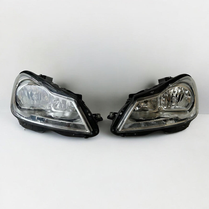 Frontscheinwerfer Mercedes-Benz 2048205059 2048204959 LED Ein Satz Headlight