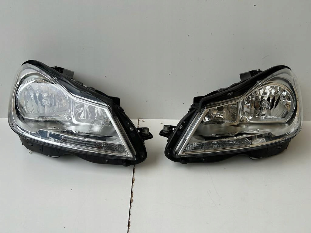 Frontscheinwerfer Mercedes-Benz 2048205059 2048204959 LED Ein Satz Headlight