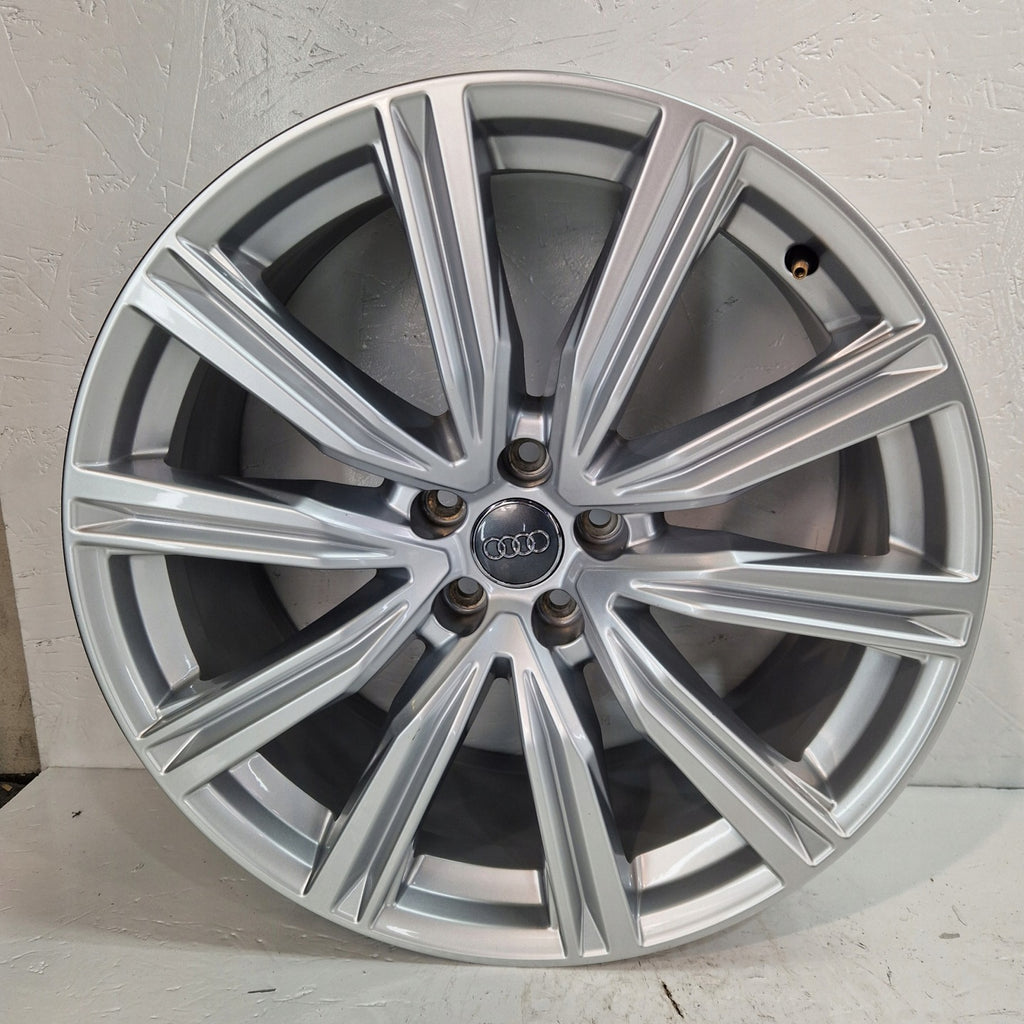 4x Alufelge 20 Zoll 8.5" 5x112 20ET Glanz Silber 4M8601025T Audi Rim Wheel FEL2011415491rv