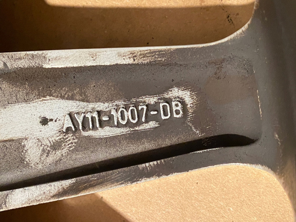 1x Alufelge 16 Zoll 6.5" 4x108 40ET AY11-1007-DB Ford Fiesta Rim Wheel