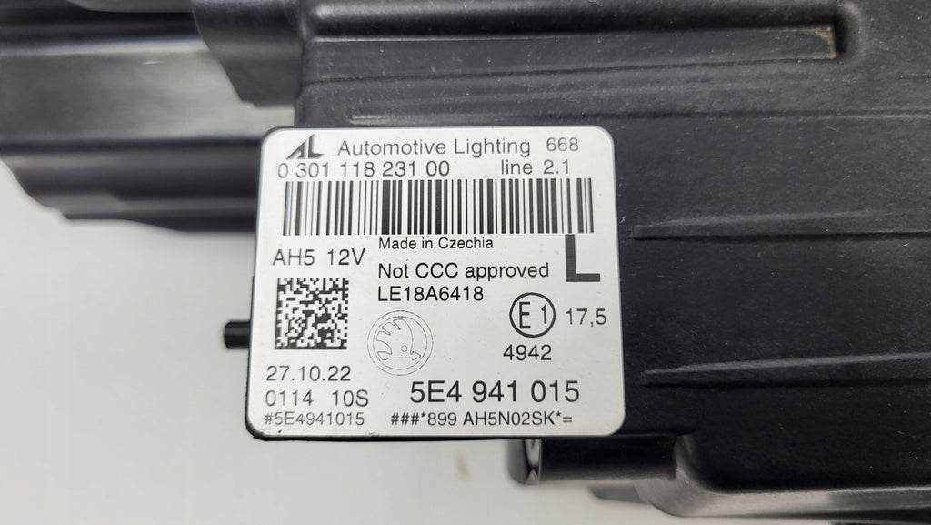 Frontscheinwerfer Skoda Octavia I 5E4941015 LED Links Scheinwerfer Headlight SCH5777825036yw