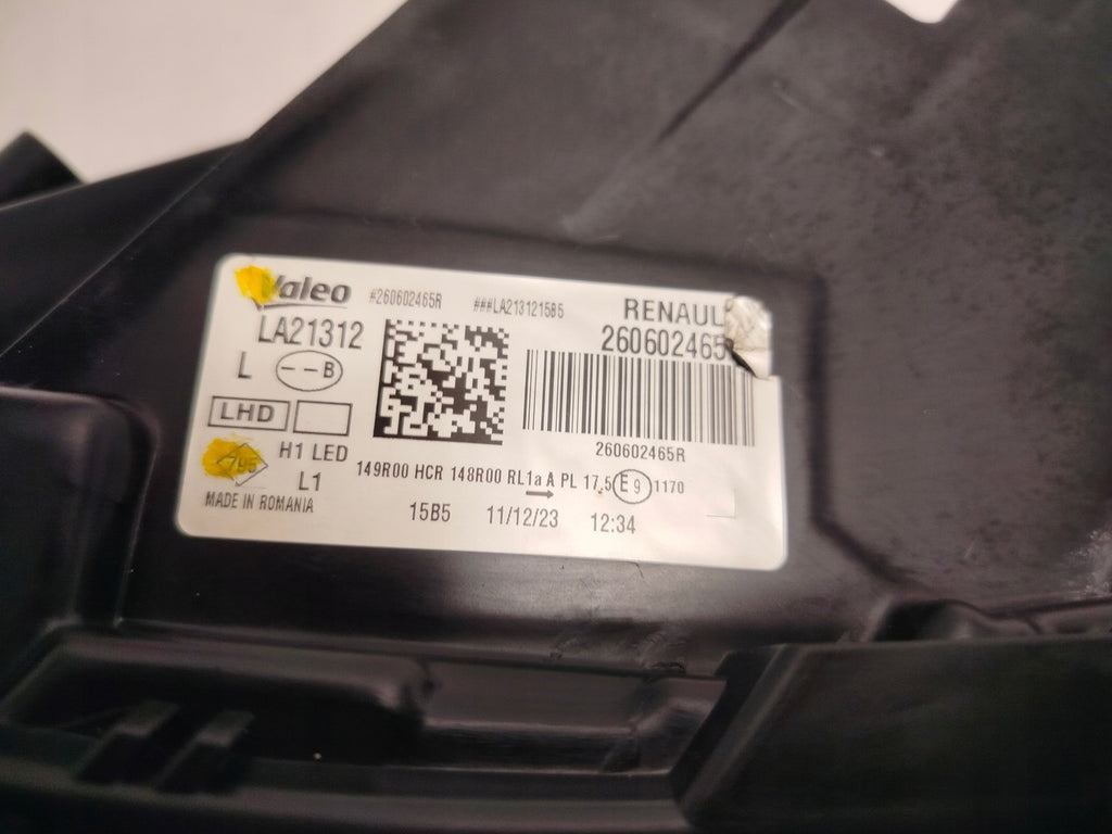 Frontscheinwerfer Dacia Duster 260602465R LED Links Scheinwerfer Headlight