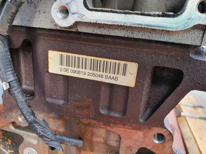 Motor Jaguar X-Type X400 QJBA 2.2 2009 Diesel Engine Unkomplett MOT5040551276tp