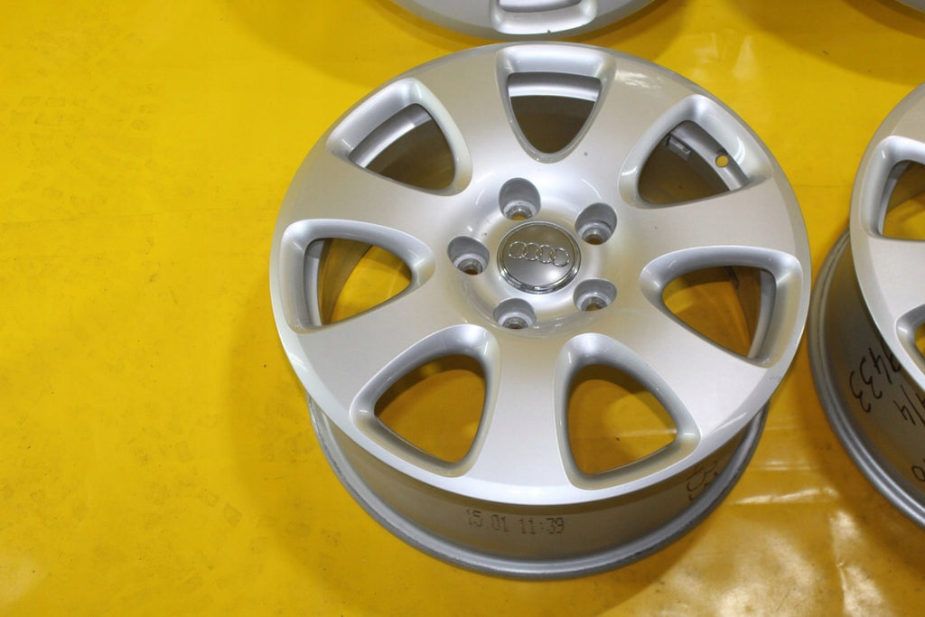 4x Alufelge 18 Zoll 7.5" 5x130 53ET Glanz Silber 4L0601025E Audi Q7 Rim Wheel FEL9434045605zd