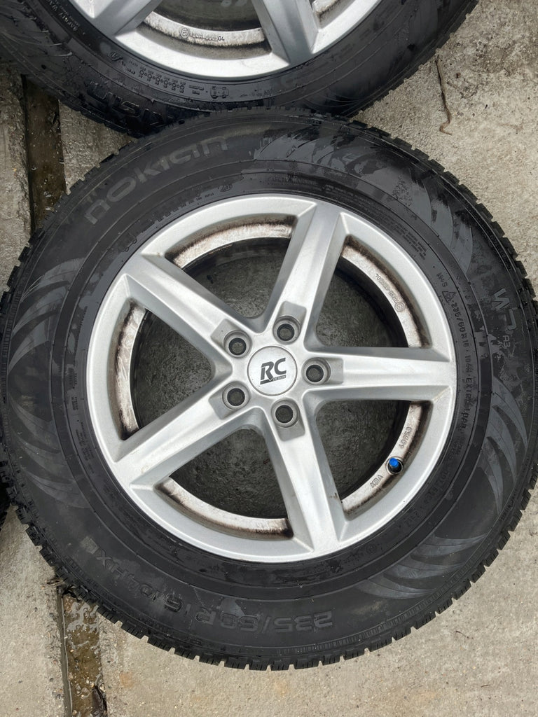 4x Alufelge 16 Zoll 6.5" 5x108 50ET Silber KBA48953 Rim Wheel FEL8392036415tw