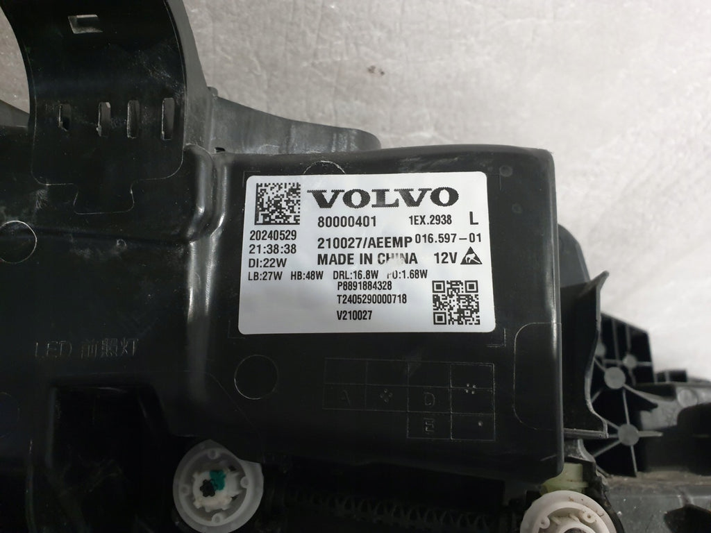 Frontscheinwerfer Volvo I 80000401 LED Links Scheinwerfer Headlight SCH1277619849vv