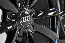Laden Sie das Bild in den Galerie-Viewer, 4x Alufelge 18 Zoll 8.0&quot; 5x112 48ET Glanz Schwarz 4F0601025CP Audi A6 C6