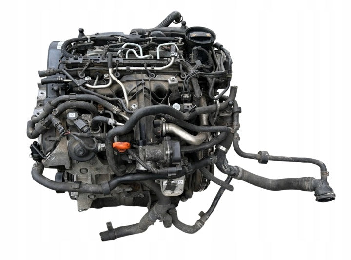 Motor VW Passat B7 CFF 2.0 TDI 140PS 103kW Diesel Engine Komplett MOT9205933890vj