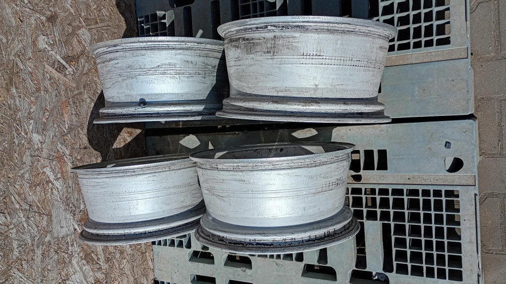 4x Alufelge 16 Zoll 7.5" 5x112 49ET Glanz 4F0601025 Audi Rim Wheel FEL4035911230rl