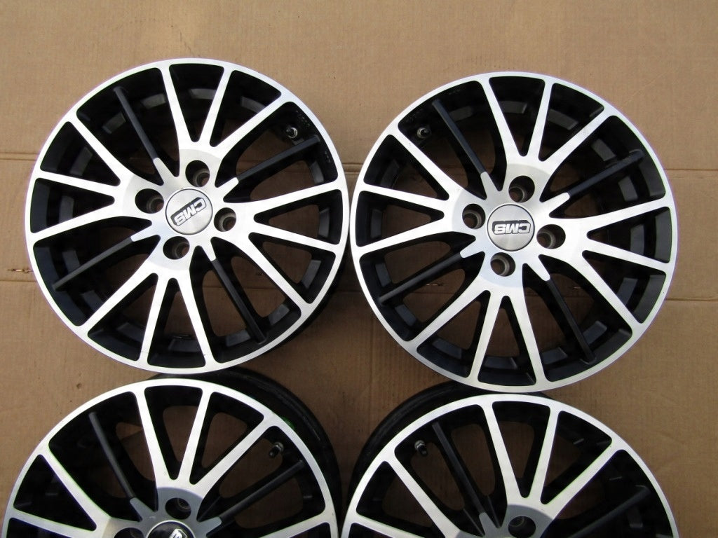 4x Alufelge 15 Zoll 5.5" 4x100 36ET KBA50278 Nissan Micra III K12 Thalia Clio