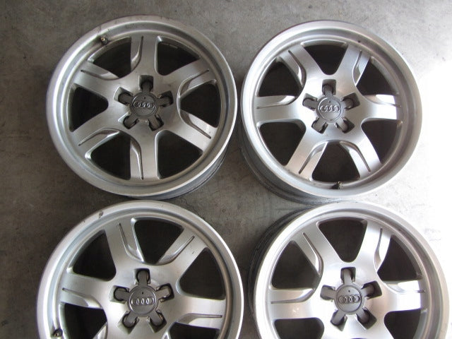 4x Alufelge 17 Zoll 7.5" 5x112 Audi Rim Wheel FEL3457056461bw