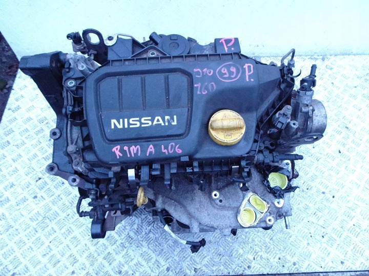 Motor Nissan Qashqai I J10 R9MA406 1.6 DCI 2012 Diesel Engine Komplett MOT6938036370ww