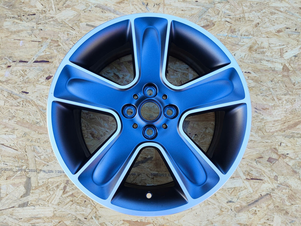 1x Alufelge 17 Zoll 7.0" 4x100 48ET Matt Schwarz 6784124 Mini R56 Rim Wheel FEL4133791572yq