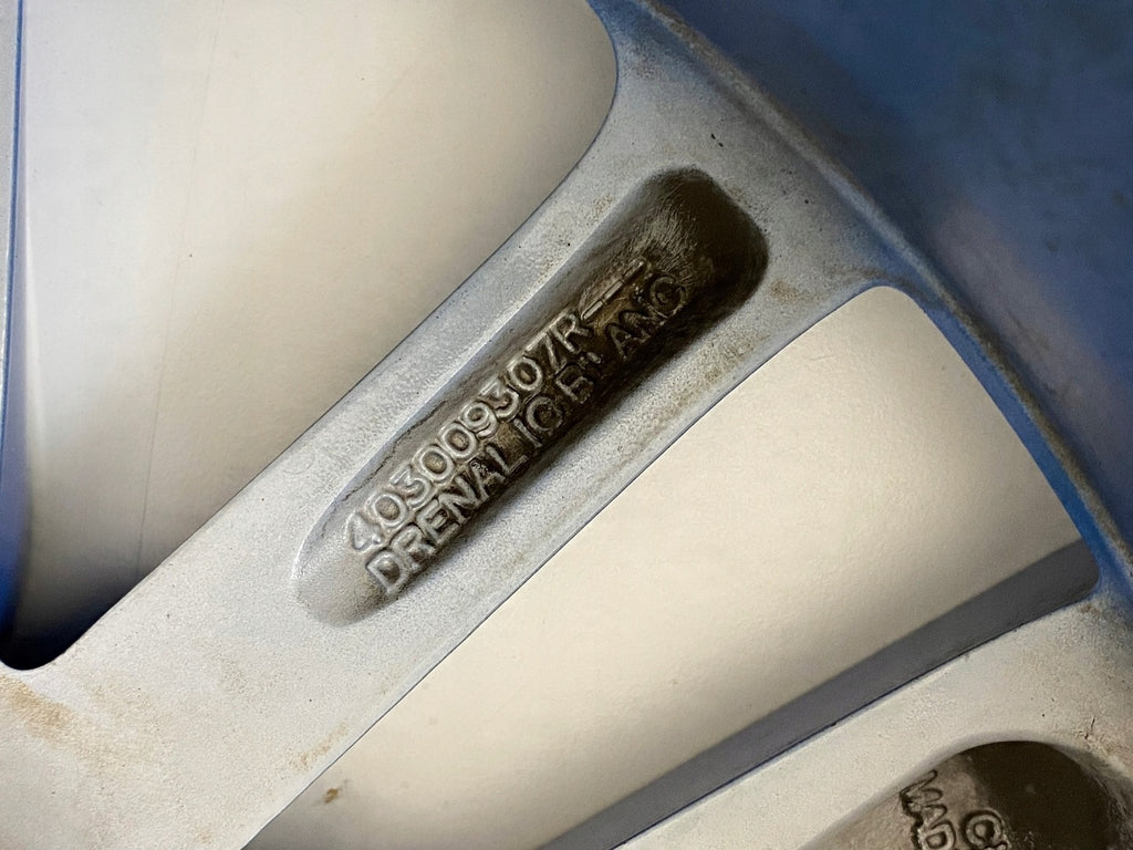 1x Alufelge 17 Zoll 7.0" 5x100 403006755R Renault Clio IV Twingo Rim Wheel