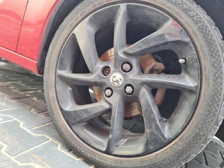 1x Alufelge 17 Zoll 7.0" 4x100 Opel Corsa E Rim Wheel FEL5192521577bq