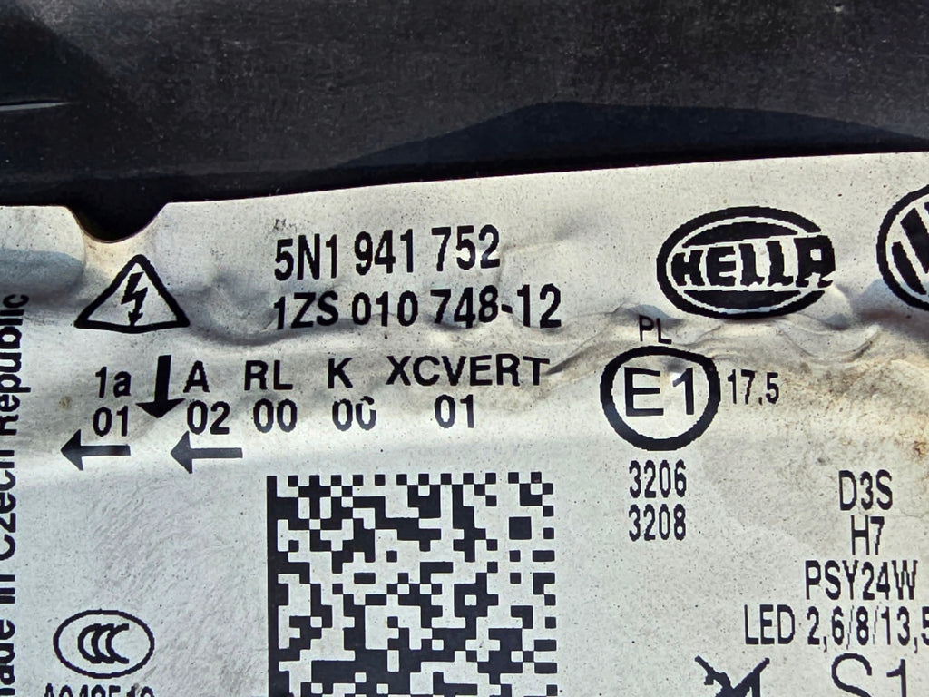 Frontscheinwerfer VW Tiguan 5N1941752 LED Rechts Scheinwerfer Headlight SCH3967845354nn