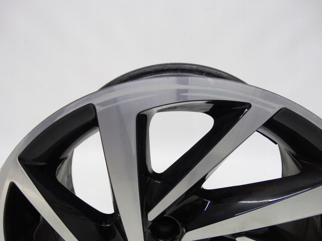 1x Alufelge 16 Zoll 6.5" 5x112 46ET Glanz Grau 5G0601025DM Mg Golf Vii Rim Wheel FEL7035476186zf