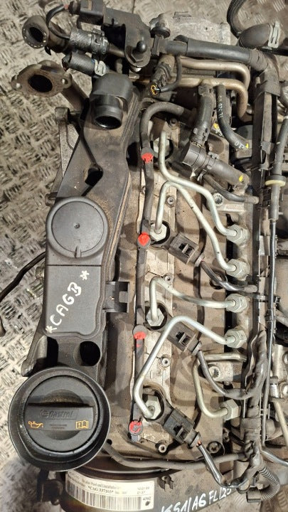 Motor Audi A6 C6 CAGB 2.0 TDI 136PS 100kW Diesel Engine Unkomplett MOT3677673126zv