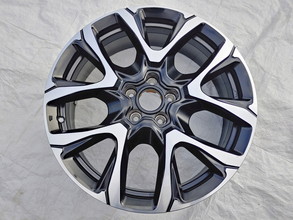 1x Alufelge 19 Zoll 6.5" 5x110 35ET Matt Schwarz 735713407 Fiat 500x Rim Wheel